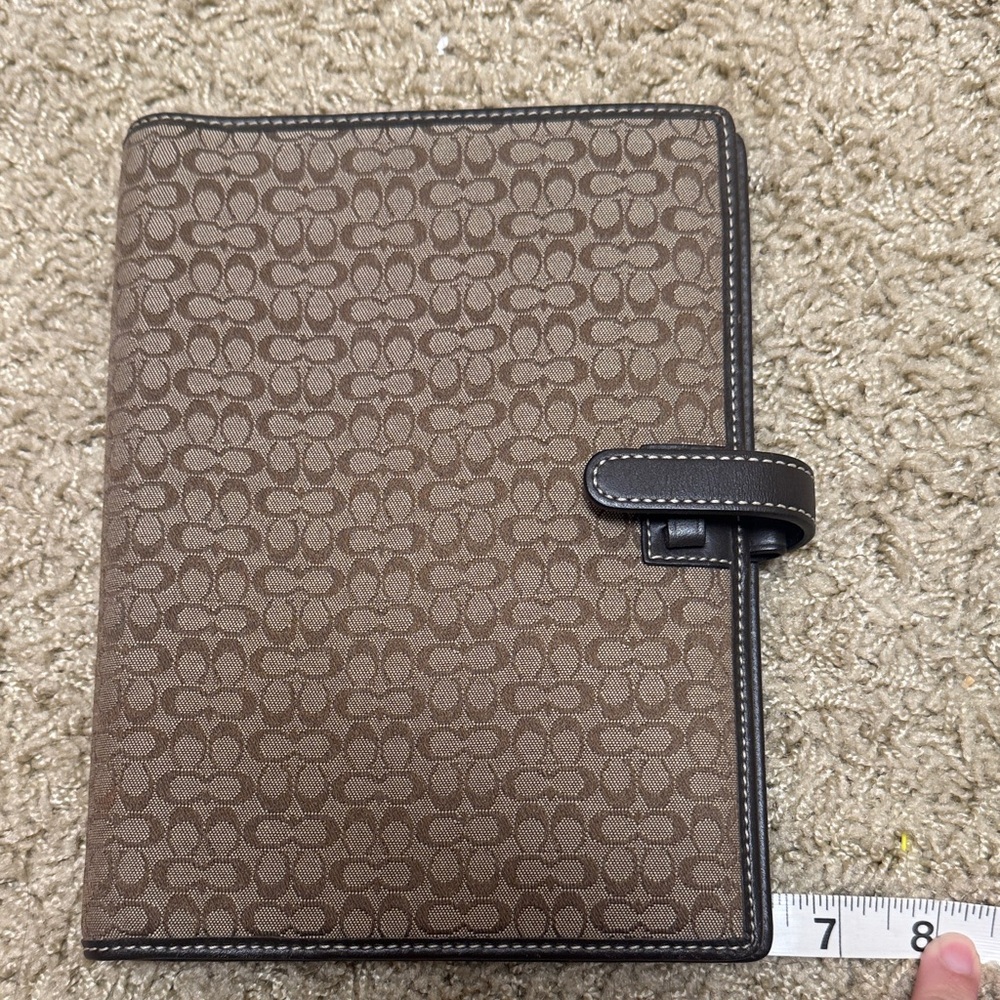Coach Brown Signature Canvas Organizer - Picture 3 of 9